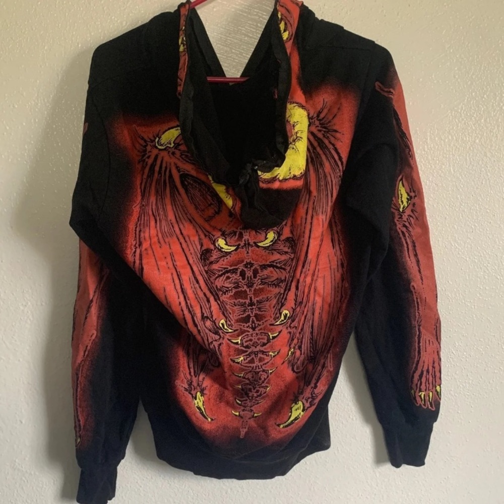 Rude Demon Face Zip Up 👹 SOLD 👹